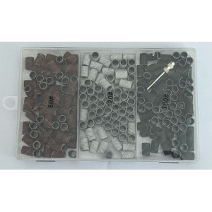 Grinding rollers #80/#120/#180 - 210pcs