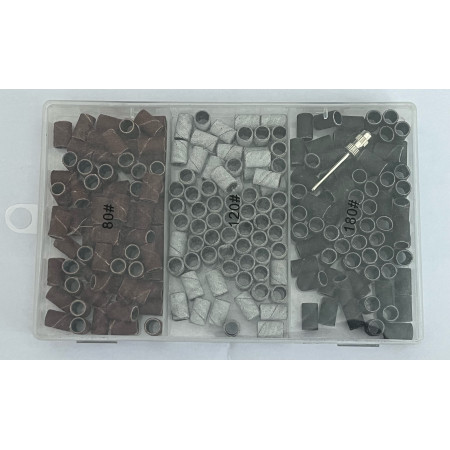 Grinding rollers #80/#120/#180 - 210pcs