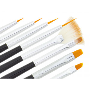 8 Piece Nail Art Brush Set