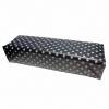 Armrest block Black with white bolls