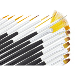 Piece NailArt Brush Set 16 