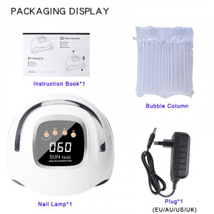 Nail UV/LED lamp SUN T6 MAX. Photo 2